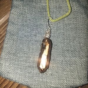 SMc Designs - Quartz & Leather Choker Necklace